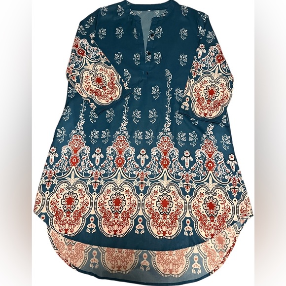 3XL patterned tunic - Picture 2 of 3